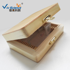 Caja para portaplatinas biológicas, 30 portaplatinas por paquete, caja de madera para muestras, caja para portaplatinas biológicas, caja para portaplatinas biológicas y médicas - Product Image 5