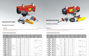 Мини-электрическая лебедка для подъемного крана 220 В - Product Image 3