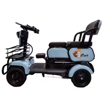 Scooter électrique à quatre roues HLD de haute qualité 800W pour les personnes âgées avec carrosserie ouverte - Utilisation de loisirs