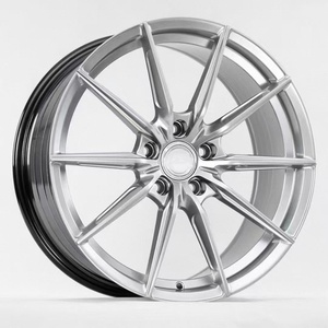 Llantas de Aleación de Aluminio Fundidas en Stock, Ruedas WF de 15-19 Pulgadas para Autos de Pasajeros, Ruedas de Carreras en Colores Negro, Bronce, Plata y Cromo - Product Image 1