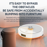 OB17 Plus LDS Laser Smart Robot Vacuum Cleaner 3-in-1 Menyapu Mengepel Menghisap Debu dengan Kontrol Aplikasi untuk Pembersihan Rumah