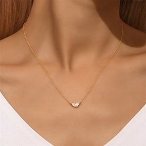 สร้อยคอรูปหยดน้ำ S925 ดีไซน์หัวใจแบบหยดน้ำ รุ่นคลาสสิก ใหม่ล่าสุด - Product Image 3