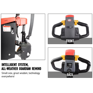 Güvenilir Elektrikli Palet İstifleyici Kamyon 1.5 Ton Arazi Tipi Konteyner Yükleme Boşaltma Lojistik Görevleri İçin - Product Image 3