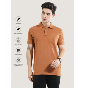 Camiseta Polo de Manga Corta, 240 GSM, Alta Calidad, Suave, Cómoda, Duradera, Transpirable, Elegante, Informal, Perfecta para Hombre - Product Image 5