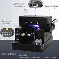 Imprimante Jet d'Encre SIHAO A3 A4 DTF UV LED, Résolution 5760x1440dpi, USB Connectée, Nouvelle pour Bouteilles Rotatives, Papier, Coques de Téléphone, PVC UV