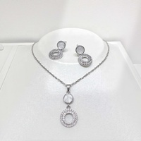 Ensemble collier et boucles d'oreilles en argent sterling 925 plaqué or, luxe, coquillages, pierres naturelles, pour mariage, bijoux pour femmes.