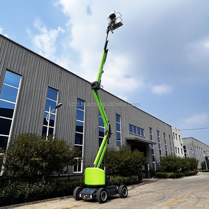 Mesa elevadora de CA eléctrica autopropulsada de nueva Condición 8 ~ 16m hidráulico de acero articulado para industrias de muelles minoristas - Product Image 1