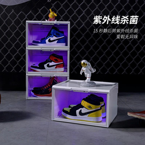 Caja de Almacenamiento de Zapatos LED Transparente Personalizada, Apilable, con Apertura Lateral, de Plástico Acrílico, Venta al Por Mayor - Product Image 5