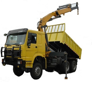 Sinotruk Howo <span class=keywords><strong>รถ</strong></span>บรรทุก<span class=keywords><strong>10</strong></span>ล้อติดตั้ง<span class=keywords><strong>เครน</strong></span>พับ12<span class=keywords><strong>ตัน</strong></span> - Product Image 1