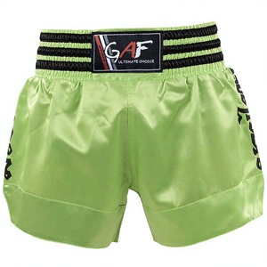 Custom Durable Boxing Shorts-<b>Stretch</b> Polyester/Nylon Lightweight Breathable Quick Dry Regular Fit Unisex Front Logo - Product Image 2