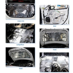 Rotolo/Foglio di Materiale Isolante Termico, Fonoassorbente e Antiurto Resistente all'Acqua per Radiatori Auto/Veicoli - Vendita all'Ingrosso - Product Image 2