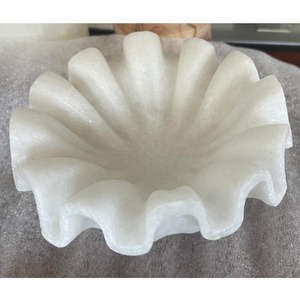 Vasi per Fiori e <span class=keywords><strong>Frutta</strong></span> in Marmo Intagliato a Mano, Design Moderno Ecologico per Uso Alberghiero - Product Image 3