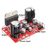 Papan Penguat Daya Dual Channel 2*39W TDA7379 + Modul Preamplifier AD828 Melebihi Kinerja NE5532