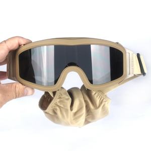 Gafas Tácticas Deportivas Dobles para Casco FAST Mich, Material de PC Resistente al Viento, Gafas para Niños - Product Image 3