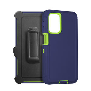 Funda para Teléfono Móvil Rígida Tipo Armadura Híbrida de Alta Resistencia con Clip para Cinturón para Galaxy A17 A20S <span class=keywords><strong>A20</strong></span> A30 A21 A21S A22 A23 A25 4G 5G - Product Image 3
