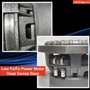 Loa siêu trầm ô tô 6 inch, loa siêu trầm thi đấu, công suất RMS <span class=keywords><strong>400W</strong></span>, âm trầm mạnh mẽ, loa siêu trầm ô tô 6.5 inch, công suất đỉnh 800W, SPL cao - Product Image 4