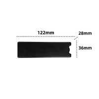 Mini brique de glace gel congélateur en HDPE rectangulaire conçue sur mesure pour le stockage des aliments dans des sacs isothermes