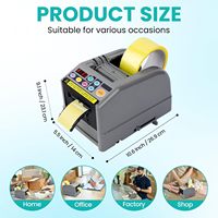Zcut-9 Bands chneide maschine Doppelseitiger klebender Schutz film Desktop Automatic Tape Dispenser Cutter