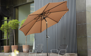 <span class=keywords><strong>ร่ม</strong></span><span class=keywords><strong>สนาม</strong></span>ขนาดใหญ่แบบตรง แข็งแรงทนทาน พร้อมมือหมุนปรับเอียง กันน้ำ กันรังสียูวี ทนลม โครงสร้างแปดซี่โครง สำหรับสวนกลางแจ้ง - Product Image 6