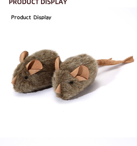 Giocattoli Interattivi: Topo di Peluche a Carica Manuale, Giocattolo per Gatti, Topo di Peluche per Animali Domestici, Giocattoli per Gatti a Forma di Ratto che Corre - Product Image 3