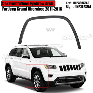 For Jeep Grand Cherokee 2011-2016 Car Front <b>Wheel</b> Eyebrow Arch Molding Fender 1MP39RXFAE 1MP38RXFAE Trim <b>Replacement</b> Accessories - Product Image 1