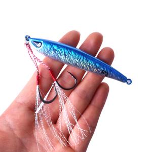 Hengjia 80g <span class=keywords><strong>Esche</strong></span> <span class=keywords><strong>Artificiali</strong></span> di Alta Qualità in Metallo, <span class=keywords><strong>Jig</strong></span> per Pesca con Esca Dura, <span class=keywords><strong>Esche</strong></span> Metalliche <span class=keywords><strong>Artificiali</strong></span> per Pesca, Switch <span class=keywords><strong>Jig</strong></span> - Product Image 2