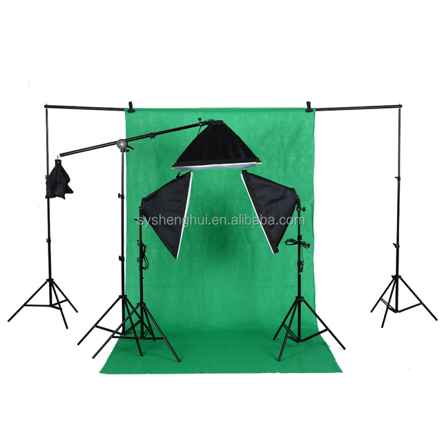 Photo Studio Background Light Stand Photography for Lighting Kit Aluminum Alloy Nylon for Product Photography Video Shooting