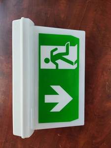 उच्च गुणवत्ता वाले ip65 वाटरप्रूफ दीवार छत के नेतृत्व में आपातकालीन स्लिम निकास संकेत प्रकाश के साथ बॉक्स - Product Image 5