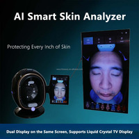 Analyseur de peau numérique, appareil d'analyse de la peau, miroir 3D automatique portable, scanner de peau du visage, beauté Factory AI Magic