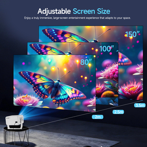 โปรเจคเตอร์อัจฉริยะ 1080P รุ่น L018 650 ANSI ปรับคีย์สโตนอัตโนมัติ หลบหลีกสิ่งกีดขวาง ระบบ Android 14 WiFi BT5.2 พกพาสะดวก - Product Image 5