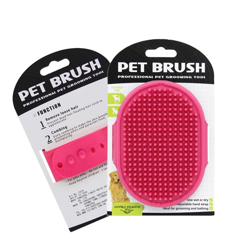 Wholesale LOW MOQ Cheap Pet Cat Dog Grooming Massage Bath Brush