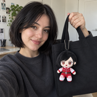 Porte-clés en peluche personnalisé, cadeau pour compagnies aériennes, OEM ODM, mascotte d'entreprise, jouet en peluche, poupée mignonne personnalisée, fabricant d'animaux en peluche
