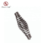 Ressort de compression en acier au carbone en spirale RF, en forme de tambour, zingué, robuste, pour usage industriel, capacité de charge de 100 lb, tailles personnalisées