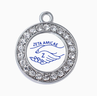 Colgante de Aleación Personalizado de Alta Calidad, Colgante Zeta Amicae, Accesorio que se Puede Combinar con Collar y Pulsera, Colgante Decorativo