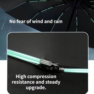 Paraguas Plegable Automático Reforzado con 96 Varillas, Super Resistente al Viento, Grande, para Todo Clima, Protección UV contra Lluvia y Sol, Parasol Ejecutivo - Product Image 4
