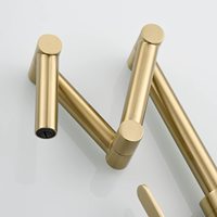 Remplisseur de pot sur le robinet de poêle à monter sur le pont robinet de cuisine pliant avec joint extensible bras oscillants robinets rotatifs de poêle