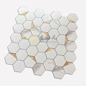 Azulejo autoadhesivo con diseño hexagonal Peel and Stick Backsplash Mosaico <span class=keywords><strong>de</strong></span> azulejos - Product Image 1