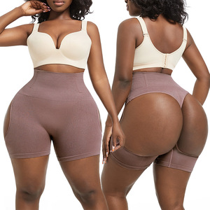 King Mcgreen Star Butt Lifter <span class=keywords><strong>Culotte</strong></span> <span class=keywords><strong>Fesse</strong></span> Ouvert Booty Shorts Sous-Vêtements De Mariage Hip Enhancer Shapewear Cul Push up Panty - Product Image 4