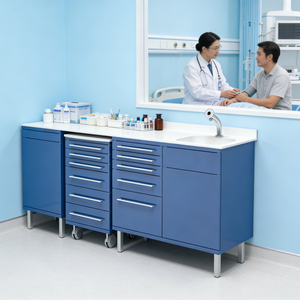 Armoire <span class=keywords><strong>dentaire</strong></span> de haute qualité, très vendue, meuble de travail moderne pour hôpital, table mobile pour laboratoire - Product Image 6