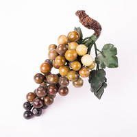 Restaurant Dekoration Ornament Jade Frucht Bunte Jade Stein Kristall Traube