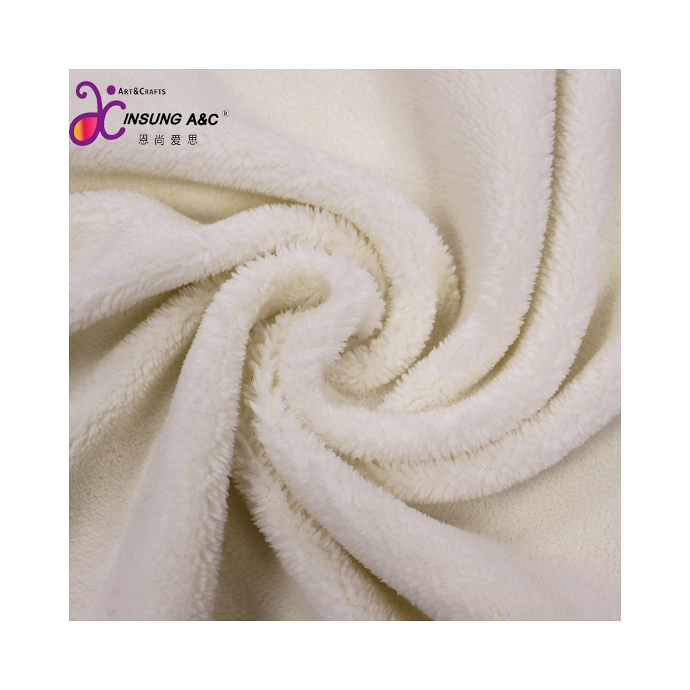 Супермягкая флисовая ткань из 100 полиэстера, искусственный мех Kamili, гладкая плюшевая ткань