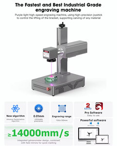 DAJA A1 Nuova Macchina per Marcatura Laser UV, Incisione Laser a Fibra su Metallo e Vetro, Sorgente Laser <span class=keywords><strong>MAX</strong></span>, Supporta DXF PLT BMP per Industrie - Product Image 6