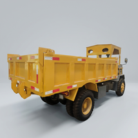 Nouveau camion benne souterrain 10t pour l'exploitation minière en tunnel avec moteur et boîte de vitesses, garantie de 3 mois, rapport technique fourni