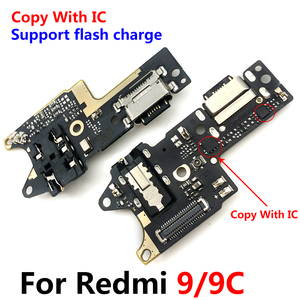 Cable Flexible de Placa de Carga para Teléfono Móvil, Puerto de Carga USB, Conector de Base, Enchufe para Xiaomi <span class=keywords><strong>Redmi</strong></span> 9 <span class=keywords><strong>9C</strong></span>, Piezas de Reparación de Enchufe de <span class=keywords><strong>Cargador</strong></span> - Product Image 3