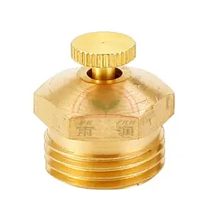Brass adjustable refractive water nozzle fog shape nozzle