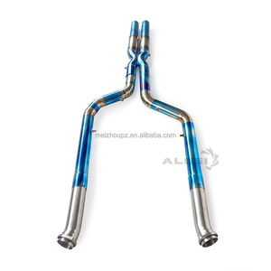 Tube d'<span class=keywords><strong>échappement</strong></span> intermédiaire en alliage de titane pour BMW X5 4.4T 2023-2025 – Amélioration du son du système d'<span class=keywords><strong>échappement</strong></span> avant haute performance - Product Image 5