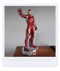 Su misura uomo ragno uomo a grandezza naturale in resina di ferro statua figura Marvel scultura per la decorazione della casa resina artigianato Avengers film - Product Image 1