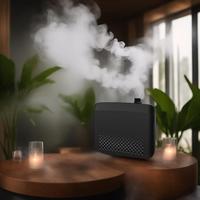 Diffuseur d'air frais rechargeable en gros avec logo personnalisé, diffuseur de parfum électrique en PP, portable, contrôle par application, sans eau, pour systèmes CVC