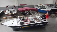 Nouveau Bateau de Pêche au Requin 2026, 5,8m de Long, 40CV, Console Centrale en Aluminium de 3mm d'Épaisseur, Bateau à Jet, Vitesse 50KM/H+, Vente Chaude