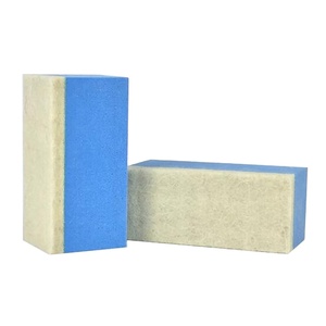 Spugna lucidante per auto, tampone in feltro rivestito, blocco per finitura vetri, spugna cristallina per rimozione olio dai vetri, strumento per lucidatura auto - Product Image 2